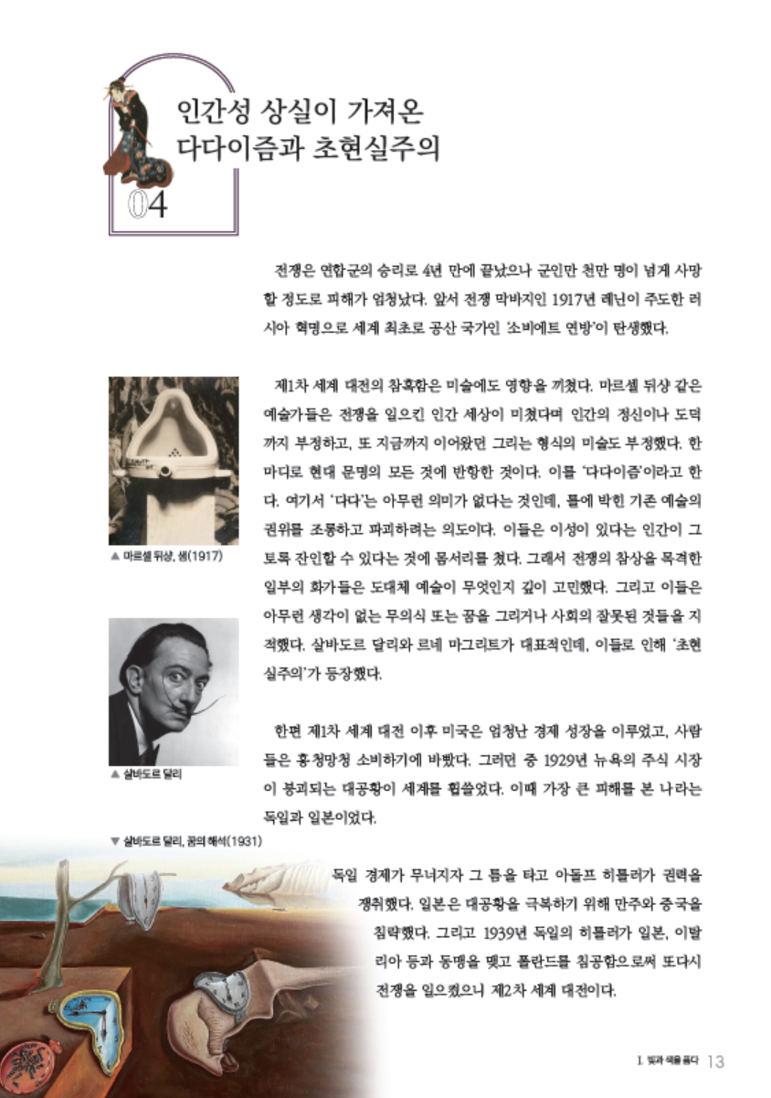 소르본 미술사 6권 모방과 창조